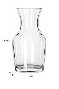 lot 10064 image: Libbey Single Serving Wine Carafe - 6.5 oz