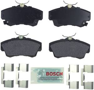 lot 10093 image: BOSCH BE841H Blue Semi-Metallic Disc Brake Pad Set with Hardware - Front