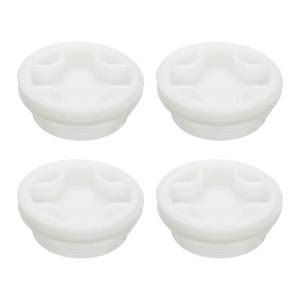 lot 10094 image: uxcell 4Pcs Bung Cap, 2 1116 Plastic Bung Hole Caps, Coarse Thread Drum Hole Cap with Gasket for 55 Gallon Plastic Drums, Fuel Tank, Household Bucket and Oil Tank