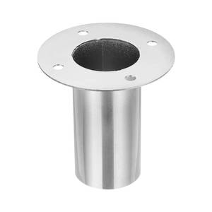 lot 10111 image: PATIKIL 2 Duct Connector Flange, Straight Pipe Exhaust Flange Stainless Steel Pipe Hose Duct Collar for Heating Cooling Ventilation HVAC System