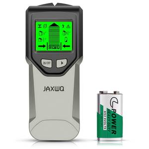lot 10113 image: Stud Finder Wall Scanner - 5 in 1 Stud Finder Tool wSmart Chip and HD LCD Display, Stud Detector Beam Finders for the Center and Edge of Wood AC Wire Metal Studs Joist Pipe (Grayish)