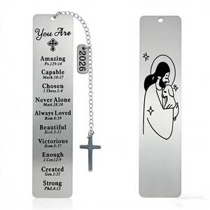 lot 10184 image: First Communion Gifts for Girls Her Senior Student,Baptism Bookmark Catholic Gifts for Daughter Inspirational Message Bookmarks for 2026 Graduation