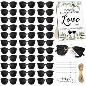lot 13898 image: Kanayu 50 Pair Wedding Sunglasses Favors Bundle