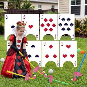 lot 13899 image: Soulchen 18-Piece Wonderland Tea Party Mini Golf Set