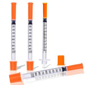 lot 13952 image: MIKIROY 1ml Syringe 30G 12 U-100 100 Pack