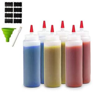 lot 13982 image: Bellemain 6-Pack Squeeze Bottles 32 oz