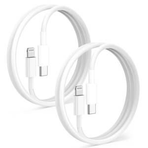 lot 14211 image: Citelect USB-C to Lightning Cable 3ft 2-Pack