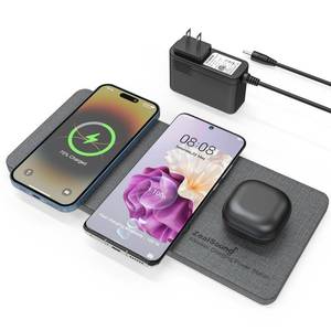 lot 14236 image: ZealSound 3-in-1 Wireless Charging Pad, 24W