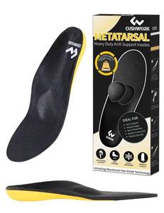 lot 14237 image: Cushwork Metatarsal Pain Relief Insoles