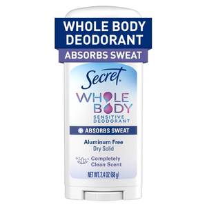 lot 14240 image: Secret Whole Body Deodorant Dry Feel Stick, 2.4 oz
