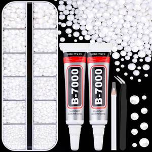 lot 14294 image: TINKRSTUFF Flatback Rhinestones Kit with B7000 Glue