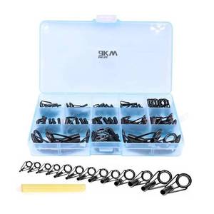 lot 14298 image: 9KM DWLIFE Fishing Rod Tip Repair Kit, 25-Piece