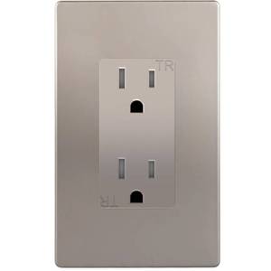 lot 14299 image: Enerlites Decorator Outlet 15A 125V Tamper-Resistant