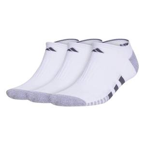 lot 14307 image: Adidas Mens Cushioned Socks 3-Pair Pack