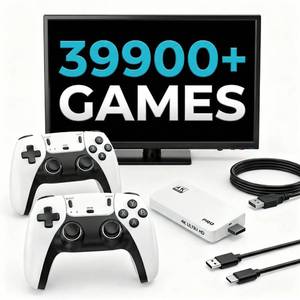 Retro Gaming Console, 39900+ Games,28 Classic Emulators