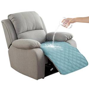 lot 14407 image: Genina 100% Waterproof Recliner Chair Covers, Non-Slip Furniture Protector