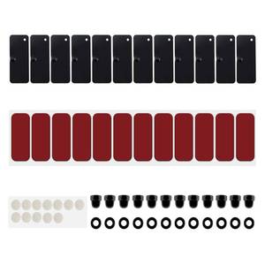 lot 14427 image: Rear Window Louvers Installation Hardware Accessories for for Ford Mustang Camaro Dodge Challenger, Universal Double Side 3M Tape Mounting Set