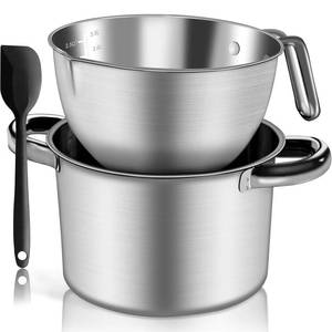 lot 19169 image: Marsheepy 3.1QT Double Boiler Melting Pot with 4.5QT Stainless Steel Pot