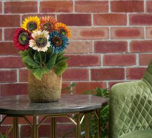 lot 20105 image: LILOCOO 6pcs Artificial Sunflowers Six Colors