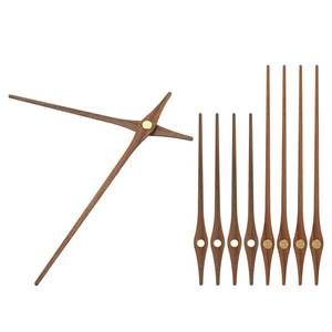 lot 20146 image: PATIKIL Replacement Clock Hands Kit, 5 Set Wooden Clock Mechanism Movement Wall Clock Hands Parts Replacement for 14 Inch Wall Clock Repair DIY Home Art Decor, H1