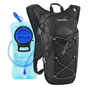 lot 20179 image: Zavothy Lightweight Hydration Backpack with 2L Water Bladder Water Backpack Hydration Pack for Cycling Running Biking Hiking Backpack Black