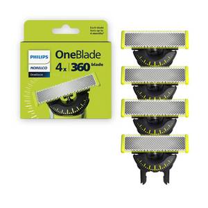 lot 20184 image: Philips Norelco OneBlade 360 Replacement Blades, 3 Pack (3 ONLY)