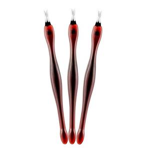 lot 8028 image: 3Pcs Professional Cuticle Trimmer Cuticle Pusher Cuticle Knife Remover Dead Skin Practical Nail Art Tools