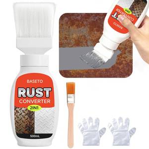 lot 8394 image: 2 in 1 Rust Converter & Metal, 16 oz Rust Reformer Paint for Metal, Trailer, Truck Frame, Car Chassis, Ultra Rust Encapsulator & Inhibitor, Heat Resistance Rust Neutralizer & Conversion, Gray