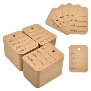 lot 8424 image: Renashed 1000Pcs Price Tags 1.94 X 1.38 Merchandise Marking Tags for Clothing Price Labels Clothing Tag Perforated Price Coupon