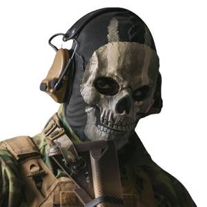 lot 8449 image: Xinxiaomeng Ghost Mask Skull Cod Ghost Balaclava Skeleton Ski Mask Halloween Costume Cosplay Props