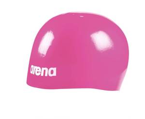 lot 8454 image: Arena Unisex Molded Pro II USA Swim Cap for Adults Comfortable Tight Fit Pool Training and Racing Swim Accessory, Fuchsia, One Size