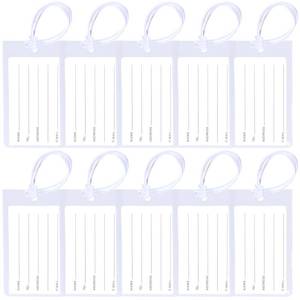lot 8486 image: 10 Pack Luggage Tags for Suitcases, Airplane Travel Essentials