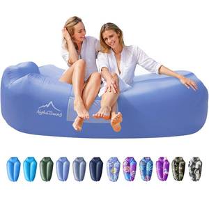 lot 9856 image: AlphaBeing Inflatable Lounger Beach Chair Accessories, Air Sofa Hammock