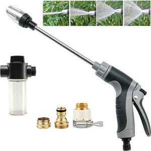 lot 9865 image: High Pressure Hose Nozzle with 4 Spray Modes