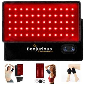 lot 9896 image: Cordless Red Light Therapy Belt  New Long Lasting Battery  Pain Relief  Red Light & Infrared Light Technology  660nm 850nm Infrared Light