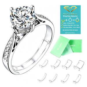 lot 10216 image: Ring Sizers for Loose Rings - Clip-on Invisible Ring Size Adjusters(8 pcs)