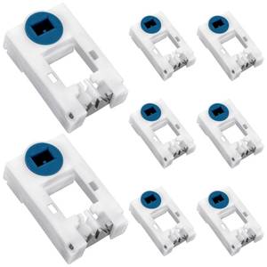 lot 10272 image: Briwooody 8pcs Window Spiral Balance Pivot Lock Shoe Window Accessory