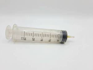 lot 12168 image: 250mL Medical Syringe with Needle and Supplies