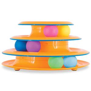 lot 13887 image: Catstages Tower of Tracks Interactive Cat Toy