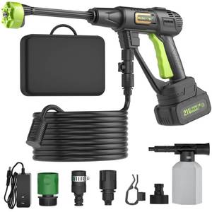lot 13894 image: MIMYTH Cordless Pressure Washer 990 PSI  Retail $115.99