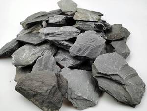 lot 13900 image: Voulosimi Natural Slate Rocks 7.5 LB 5-7 Inch