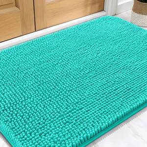 lot 13918 image: OLANLY Dog Door Mat for Muddy Paws 30x20 Chenille