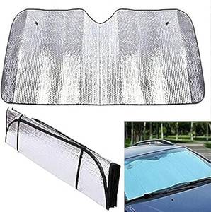 lot 13930 image: BNYD Foldable Car Windshield Sunshade with Suction Cups