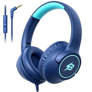 lot 14331 image: Botesty Sound Kids Headphones Wired 3.5mm with Mic