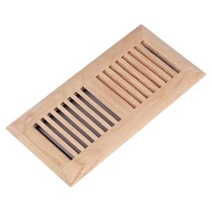 lot 14376 image: Red Oak Wood Floor Register 4x10 Inch