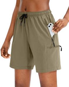 lot 14406 image: Santiny Womens Hiking Cargo Shorts 7 Inseam XL