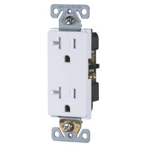 lot 14428 image: Faith 20A 125V Tamper-Resistant Decorator Outlet