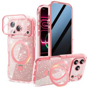 lot 14441 image: WHWEIYA Magnetic Privacy Case iPhone 17 Pro Max Pink