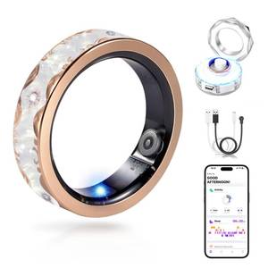 lot 14444 image: DSHKISK Smart Ring Health Tracker Size 8
