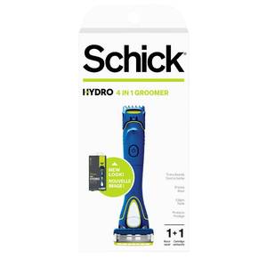 lot 14446 image: Schick Hydro 5 Groomer Mens Razor with Trimmer